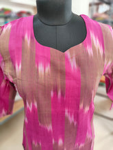 HANDLOOM IKKAT COTTON KURTIS 0469