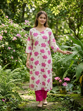 PREMIUM LINEN ZARI KURTIS 0515