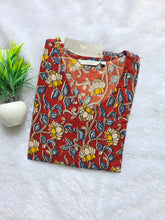 HAND CRAFTED PREMIUM KALAMKARI KURTIS 0482