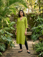 V-NECK COLLAR COTTON KURTIS 0546 (SUMMER SPECIAL)