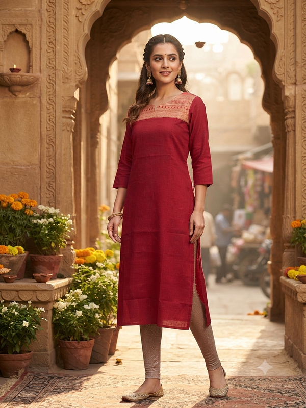 OFFICE/COLLEGE WEAR KURTIS 0617