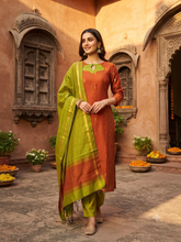 HANDLOOM PREMIUM RAW SILK SALWAR SETS 0630