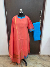 TRADITIONAL HANDLOOM SILK SALWAR SETS 0611