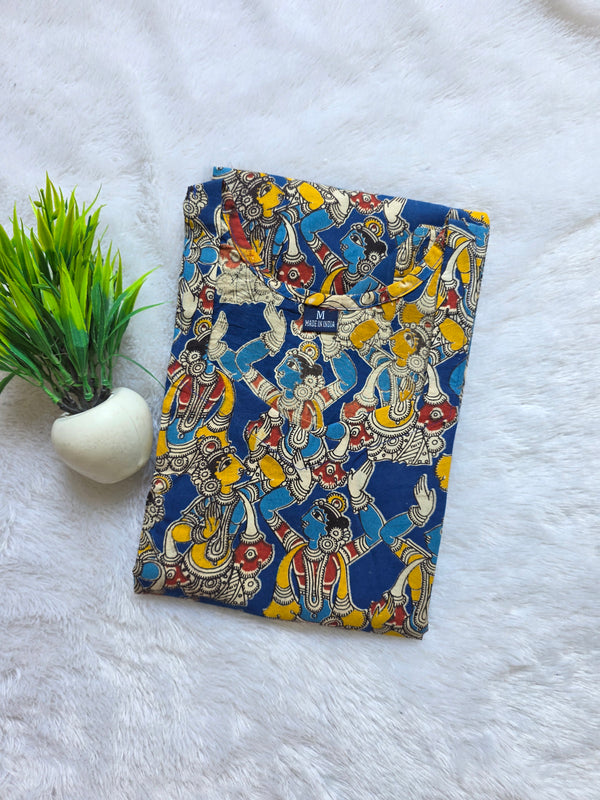 HAND CRAFTED PREMIUM KALAMKARI KURTIS 0482