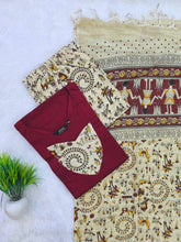 BUTTER SILK WITH MADHUBANI INSPIRED SALWAR 0649