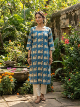 HAND CRAFTED KALAMKARI COTTON KURTIS 0627
