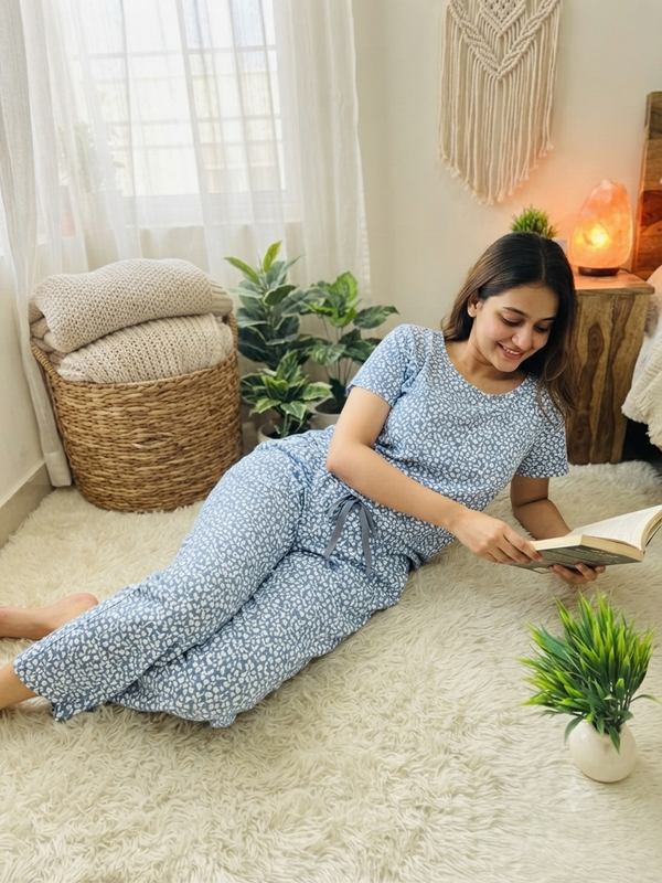 WOMEN'S RIBBED PYJAMA SETS 0529
