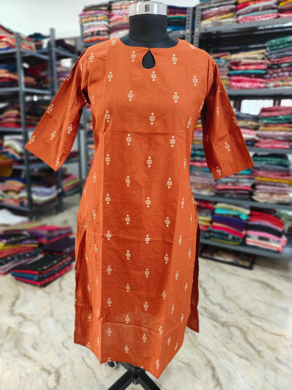 PREMIUM FLEX COTTON  KURTIS 0463
