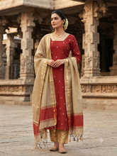 HANDLOOM PREMIUM RAW SILK SALWAR SETS 0630