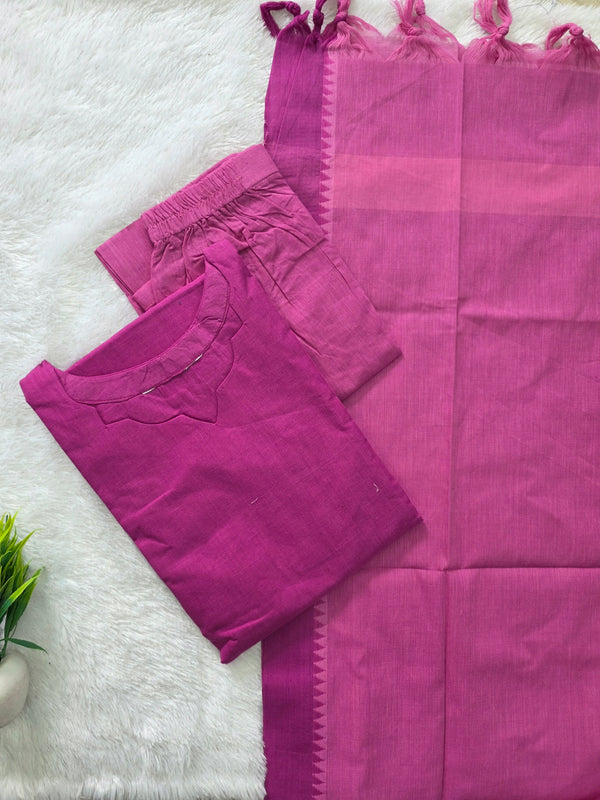 PREMIUM HANDLOOM COTTON SALWAR SETS 0444
