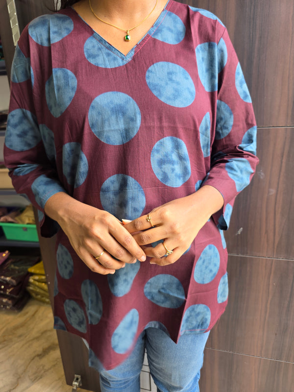 COTTON SHORT TOPS 0518