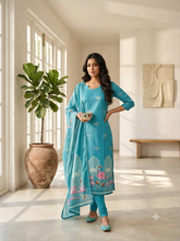 PREMIUM TUSSAR SILK KURTI +DUPPATTA 0658