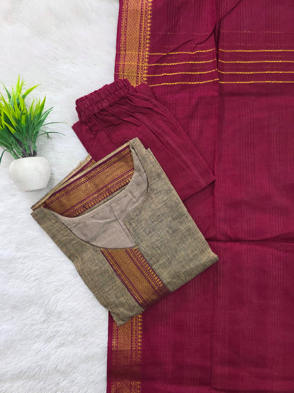 PREMIUM MANGALGIRI COTTON SALWAR SETS 0587