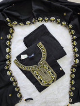 BLACK PARTY WEAR SALWAR SETS 0620