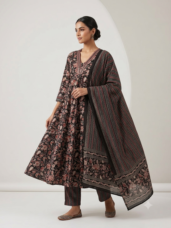 COTTON UMBRELLA SALWAR SETS 0581