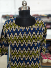 HAND PRINTED KALAMKARI COTTON KURTIS 0482