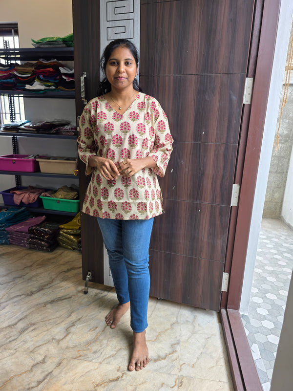 COTTON SHORT TOPS 0518