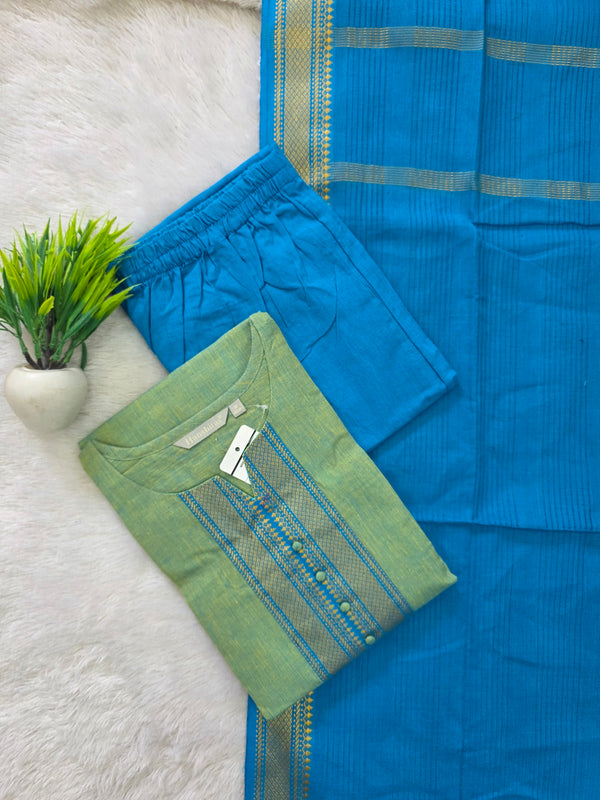 PREMIUM MANGALGIRI COTTON SALWAR SETS 0588