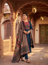 AJRAKH PRINTED COTTON SALWAR SETS 0632