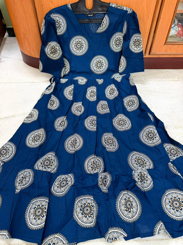 COTTON MAXI DRESS 0550