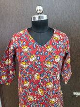 HAND CRAFTED PREMIUM KALAMKARI KURTIS 0482
