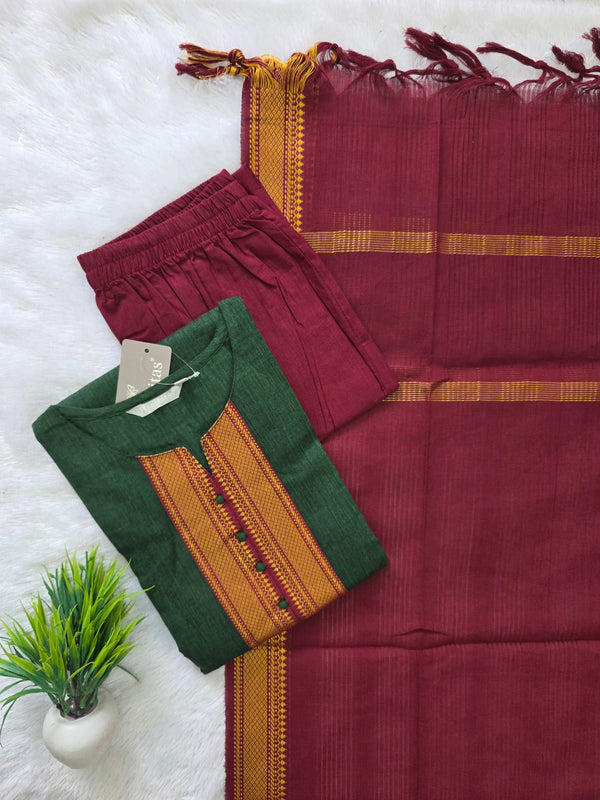 PREMIUM MANGALGIRI COTTON SALWAR SETS 0222