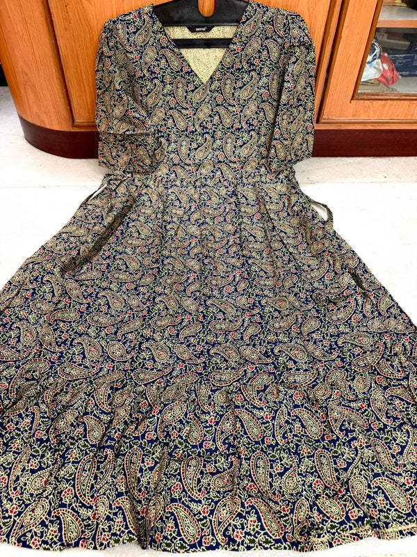 COTTON MAXI DRESS 0550