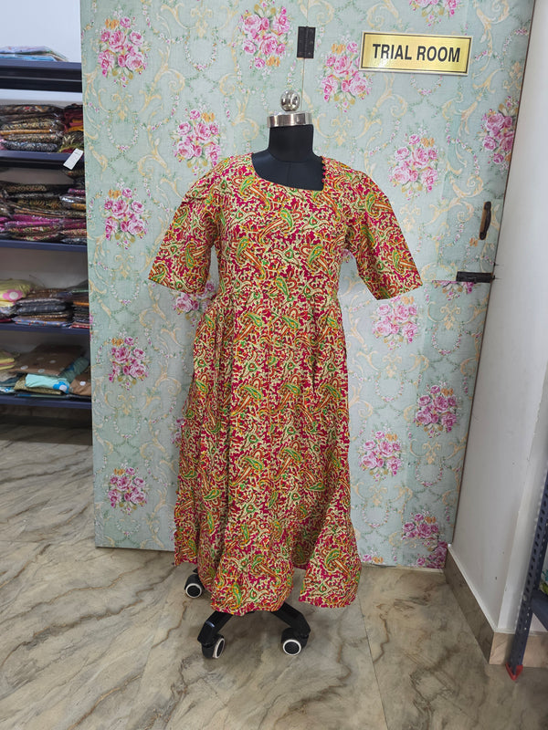 COTTON MAXI DRESS 0550