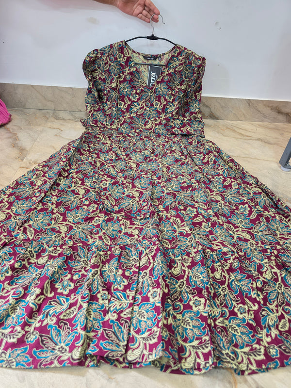 COTTON MAXI DRESS 0550