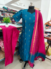 PREMIUM DUPION RAW SILK SALWAR SETS 2222