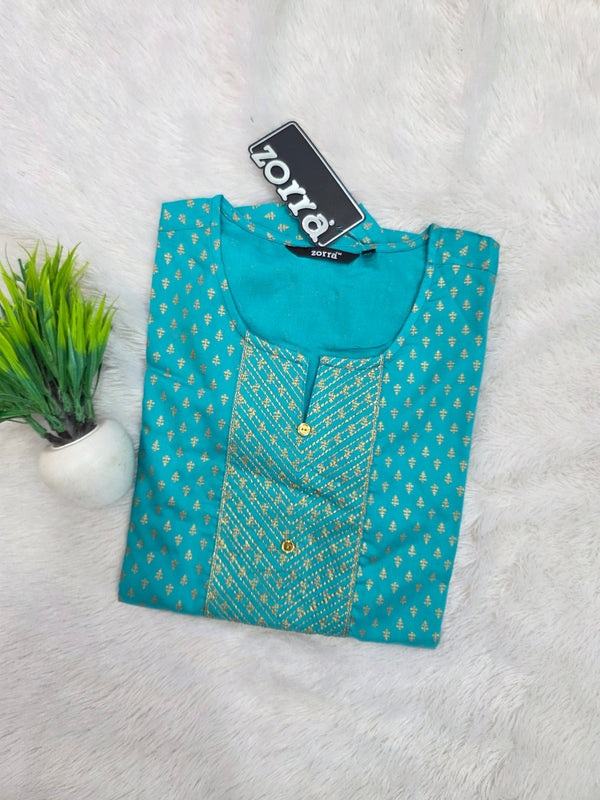 EMBROIDERY OFFICE WEAR KURTIS 0594