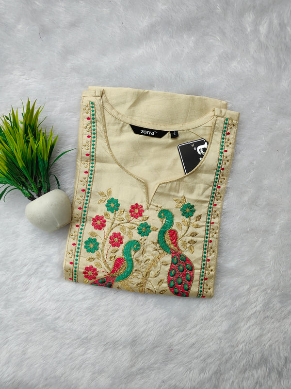 EMBROIDERY OFFICE /COLLEGE WEAR KURTIS 0456