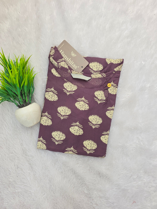 BUDGET FRIENDLY OFFICE/DAILY WEAR KURTIS 0526