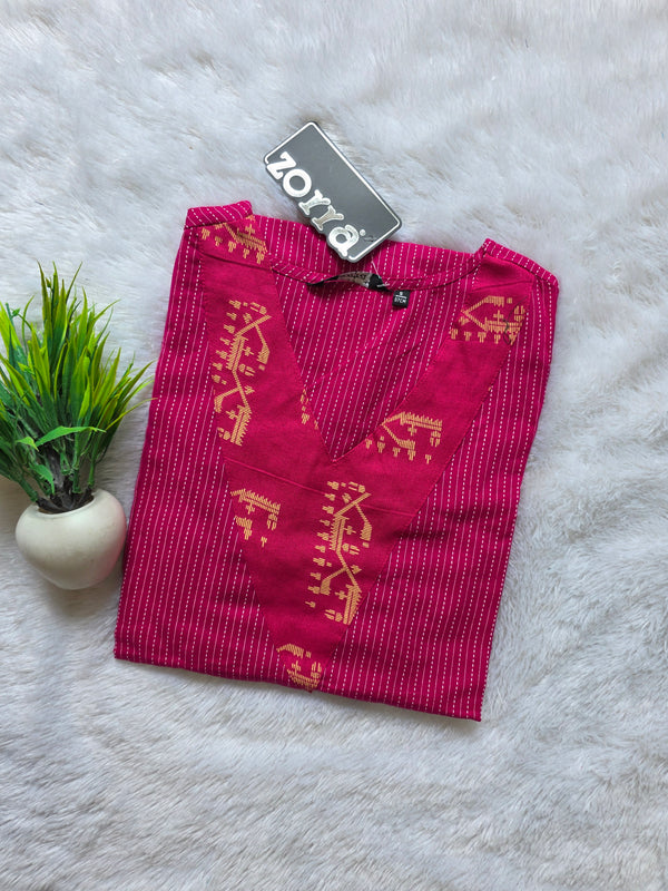 JAIPUR KANTHA COTTON KURTIS 0560