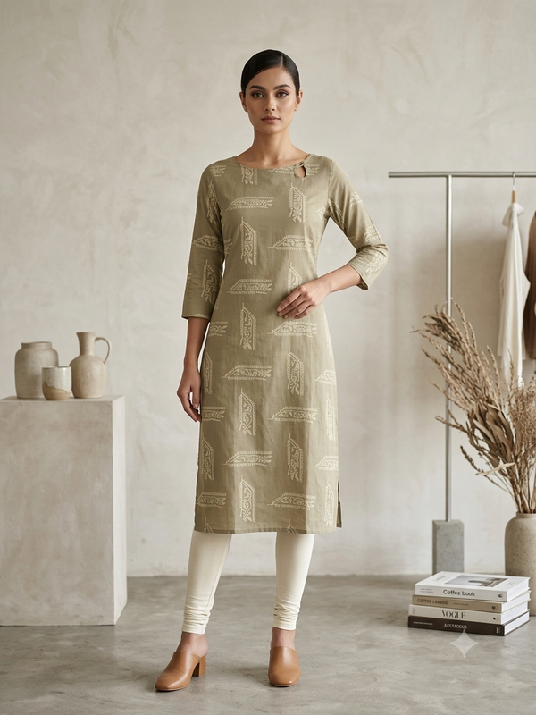 BUDGET FRIENDLY OFFICE/DAILY WEAR KURTIS 0580