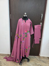 HANDPAINTED MUL COTTON SALWAR SETS 0612