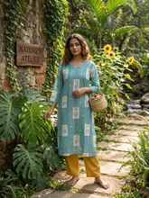 PREMIUM LINEN ZARI KURTIS 0515