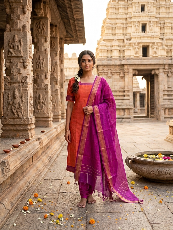 PREMIUM MANGALGIRI COTTON SALWAR SETS 0587