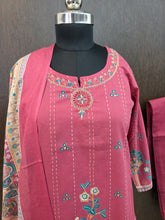 PINK HANDWORK PREMIUM JAIPUR COTTON SALWAR SETS 0537