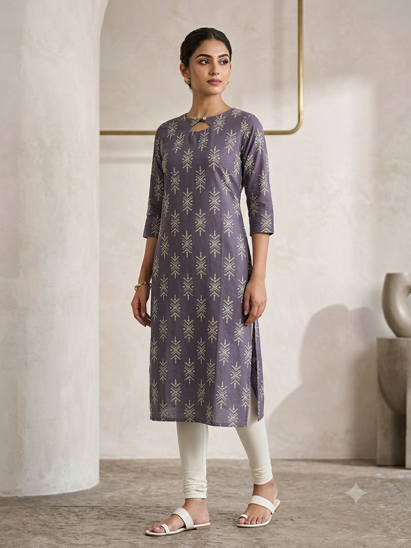BUDGET FRIENDLY OFFICE/DAILY WEAR KURTIS 0580