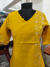 PREMIUM VATICAN SILK  ONE SIDE EMBRODIERY KURTIS 0490