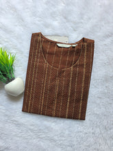 THREAD EMBROIDERY SILK COTTON KURTIS 0530