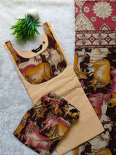 PREMIUM KALAMKARI COTTON SALWAR SETS / 0564