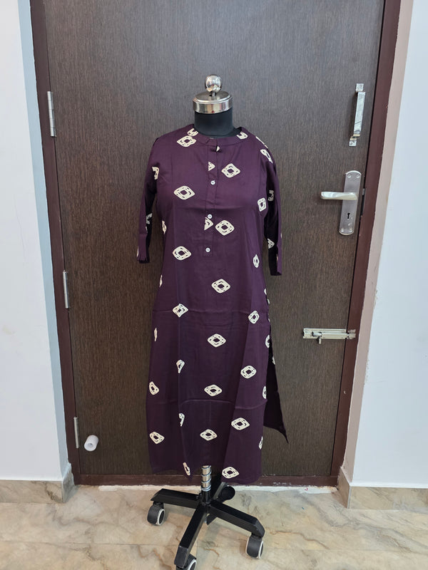 BUDGET FRIENDLY OFFICE/DAILY WEAR KURTIS 0580