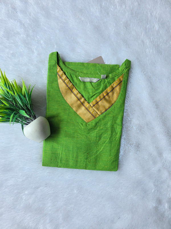 BUDGET FRIENDLY TRADITIONAL MANGALGIRI COTTON KURTIS 0233