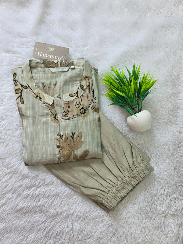 SOFT VATICAN SILK CO-ORD SETS 0592