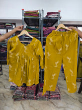 MUSTARD PEPLUM CO-ORD SETS 0654
