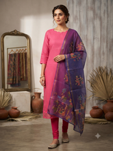 PREMIUM KOTA DORIA KURTI WITH DUPATTA SET 0636