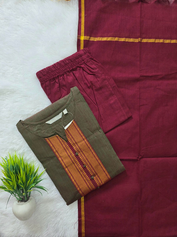 PREMIUM MANGALGIRI COTTON SALWAR SETS 0222