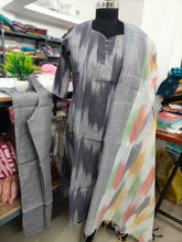 PREMIUM HANDLOOM IKKAT COTTON SALWAR SETS 0486